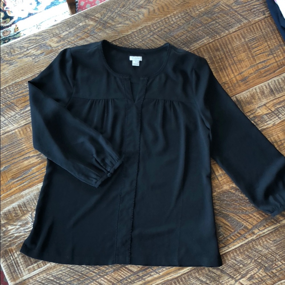 J. Crew black dress shirt